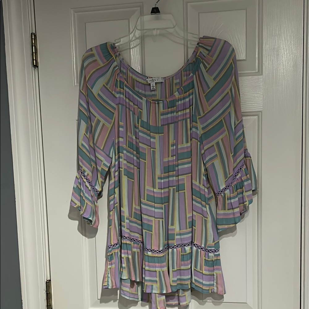 Ladies multicolored blouse
